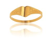 Chevalière Bébé Or Jaune 18 Carats