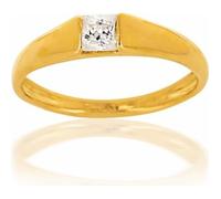 Chevalière Bébé Or Jaune 18 Carats