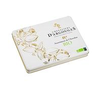CHEVALIERS D'ARGOUGES Maîtres Chocolatiers Français - Assortiment de chocolats noir 72% et lait 37% Bio/Équitable - Coffret Noël 300g