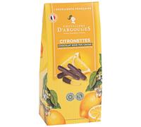 CHEVALIERS D'ARGOUGES Maîtres Chocolatiers Français - Citronettes enrobées chocolat noir 70% - Étui dégustation 150g
