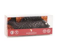 CHEVALIERS D'ARGOUGES Maîtres Chocolatiers Français - Poisson chocolat noir 70% - Chocolat de Pâques - Tubo 175g