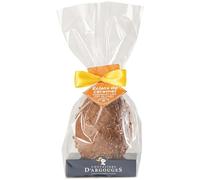 CHEVALIERS D'ARGOUGES Maîtres Chocolatiers Français - Sachet œuf chocolat lait 33% éclats de caramel - Œuf de Pâques - 110g