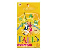 CHEVALIERS D'ARGOUGES Maîtres Chocolatiers Français - Tablette chocolat noir 70% - Souvenir de Paris - 100g