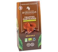 Chevaliers d'Argouges - Truffes fantaisies Bio/Fairtrade - Etui cadeaux dégustation Noël - 160g