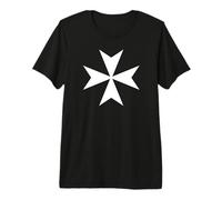 Chevaliers hospitaliers, Croix de Malte T-Shirt Haut de Gamme