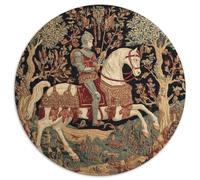 Chevaliers médiévaux Puzzles pour Adultes 1000pcs (67.5x67.5cm),Jeux De Défi