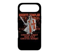 Chevaliers Templiers Deus Vult Croisade Croix Crucifix Coque pour iPhone Air
