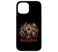Chevaliers Templiers : Guerrier du Christ - Croisés Coque pour iPhone 15