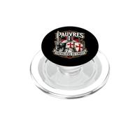 Chevaliers Templiers Pauvres Chevaliers du Christ Français PopSockets PopGrip pour MagSafe