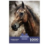 ChevalPuzzle 1000 Pièces Puzzle Contes Magiques, Adultes/Enfants, Illustration Originale, Décoration Intérieure, Cadeau 70x50cm/1000pcs