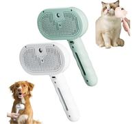 Chevaroo Brosse à vapeur pour tuyau, brosse à vapeur Chevaroo 2E génération, peigne d'épilation pour animaux de compagnie, brosse d'épilation pour chats, chiens, animaux de compagnie, grands et petits