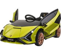Chevauchée Lamborghini Sedan FKP 37 vert 12V