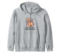 Chevaucher Ensemble Rire Ensemble Mignon Poney Sweat à Capuche