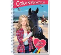 Chevaux, 3D lenticular color and sticker fun