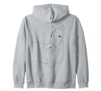 Chevaux à colorier, Peindre, Dessiner et Peindre. Sweat à Capuche