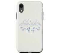 Chevaux au galop Montagnes Majestueux Nature Coque pour iPhone XR