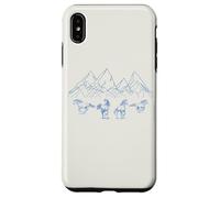 Chevaux au galop Montagnes Majestueux Nature Coque pour iPhone XS Max