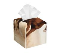 Chevaux Cubs Deux Courent,Porte-boîte à mouchoirs, Couvercle de boîte à mouchoirs, Distributeur de mouchoirs