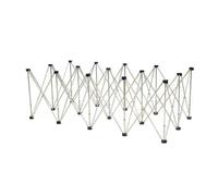 Chevaux De Scie Pliants, Établi/poste De Travail Portable, Support De Coupe De Bois De Chauffage Réglable En Acier, Capacité De Charge De 1 500 Kg, For Entrepôts, Usines Et Fermes(2300x1180x730mm)