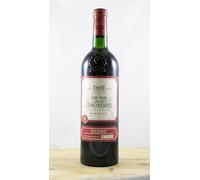 Chevaux des Girondins Bouteille de Vin Millésime 2001