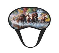 Chevaux des Indiens d'Amérique,Masques de sommeil occultants, cache-yeux couvrants, masques de sommeil anti-lumière