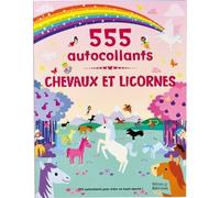 Chevaux et Licornes - 555 autocollants