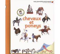 Chevaux et poneys - Delphine Gravier-Badreddine - Gallimard jeunesse - cartonné - Document jeunesse