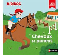 Chevaux et poneys - Sylvie Baussier - Nathan - cartonné - Document jeunesse dès 3 ans