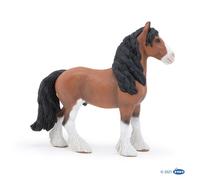 Papo Figurine Cheval Clydesdale Multicolore