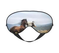 Chevaux Running Art Sleep Eye Mas Design Mise à jour Blocage de la lumière Nuit Eye Blinder Hommes Femmes Shift Travail Voyage