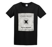 Chevelle Face to The Floor Unisex 100% Cotton Short-Sleeve T-Shirts Black XXXL
