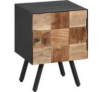 Chevet 1 Porte Acier et Bois Massif - FULBERT -