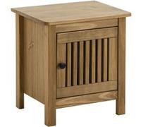 Chevet 1 Porte coloris Bois Ciré - MALIA - ALTOBUY Bois G