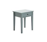 Chevet 1 Tiroir MDF et Pin Coloris Vert Pétrole - COLINA - ALTOBUY Vert G