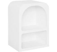Table de chevet ""Soleya"" H55cm blanc - Atmosphera createur d'interieur - Blanc