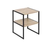 5five - Table de Chevet aliaj 2 étagères Effet Bois