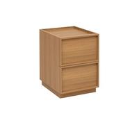 Table de chevet Framy 2 tiroirs en bois - 5 five simply smart