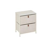 5five – Chevet Tissa – 2 tiroirs – Beige