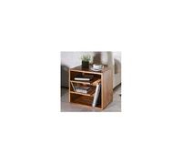 Chevet 3 niches 43x30x43 cm en bois de sheesham massif