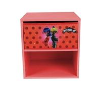 Chevet avec tiroir Miraculous Ladybug - h.36 x l.33 x p. 30 cm