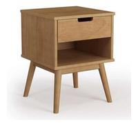 Chevet BALI ciré 1 tiroir - VS Venta-Stock Marron