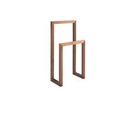 Chevet en bois de pin teinté 7104C, 48 x 25 x 90 cm. -