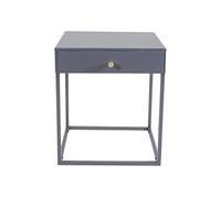 Table de Chevet 1 Tiroir "Bakal" 50cm Gris