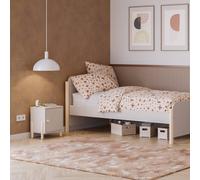 Calicosy Daphne Table de chevet 1 porte Hauteur 47 cm