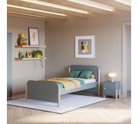 Chevet enfant 1 tiroir - gamme daphné vert kaki TU