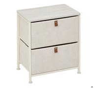 5five – Chevet Tissa – 2 tiroirs – Beige