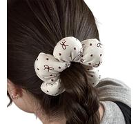 Cheveux à Fleurs Scunchies pour Femmes Anneaux GLASTIQUES Cravate Esthétique Support de queue de cheval drôle Usage quotidien Accessoires floraux