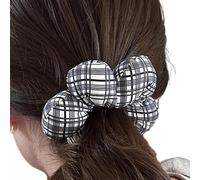 Cheveux à Fleurs Scunchies pour Femmes Anneaux GLASTIQUES Cravate Esthétique Support de queue de cheval drôle Usage quotidien Accessoires floraux