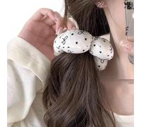 Cheveux à Fleurs Scunchies pour Femmes Anneaux GLASTIQUES Cravate Esthétique Support de queue de cheval drôle Usage quotidien Accessoires floraux