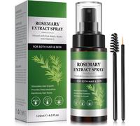 Cheveux à l'eau de romarin, 100 % pure huile de romarin, pour sourcils et croissance des cils, peau sèche, nourrit le cuir chevelu pour hommes et femmes